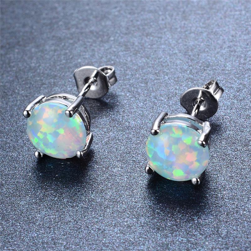Silver Color Four-Claw Stud Earrings for Women Fashion White/Blue/Pink/Purple Fire Opal Earrings Wedding Jewelry Ear05451
Silver Color Four-Claw Stud Earrings for Women Fashion White/Blue/Pink/Purple Fire Opal Earrings Wedding Jewelry Ear05451