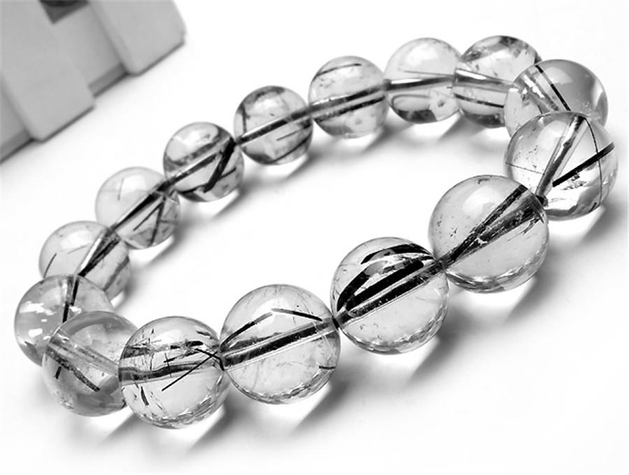 Drop Shipping 14.5mm Brazilian Precious Natural Black Rutilated Quartz Crystal Clear Round Bead Stretch Bracelet Women Men
Drop Shipping 14.5mm Brazilian Precious Natural Black Rutilated Quartz Crystal Clear Round Bead Stretch Bracelet Women Men