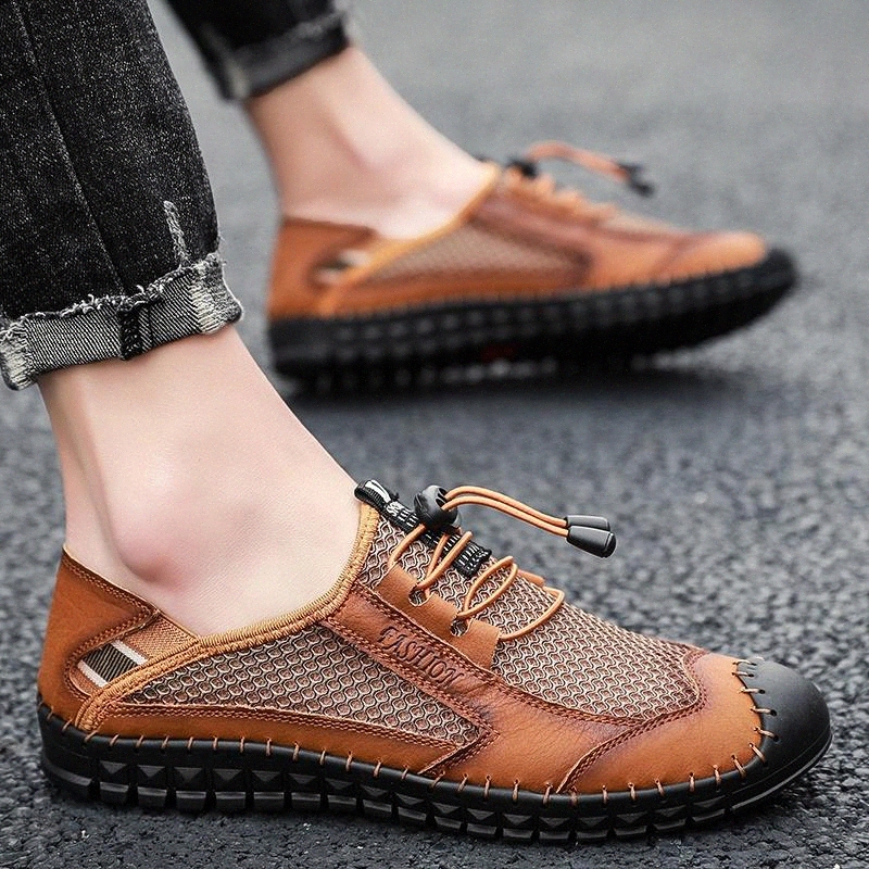 men Fashion summer mesh shoes men casual water shoes mesh lightweight breathable slip-on chaussure homme big szie 48 #Gk7f
men Fashion summer mesh shoes men casual water shoes mesh lightweight breathable slip-on chaussure homme big szie 48 #Gk7f