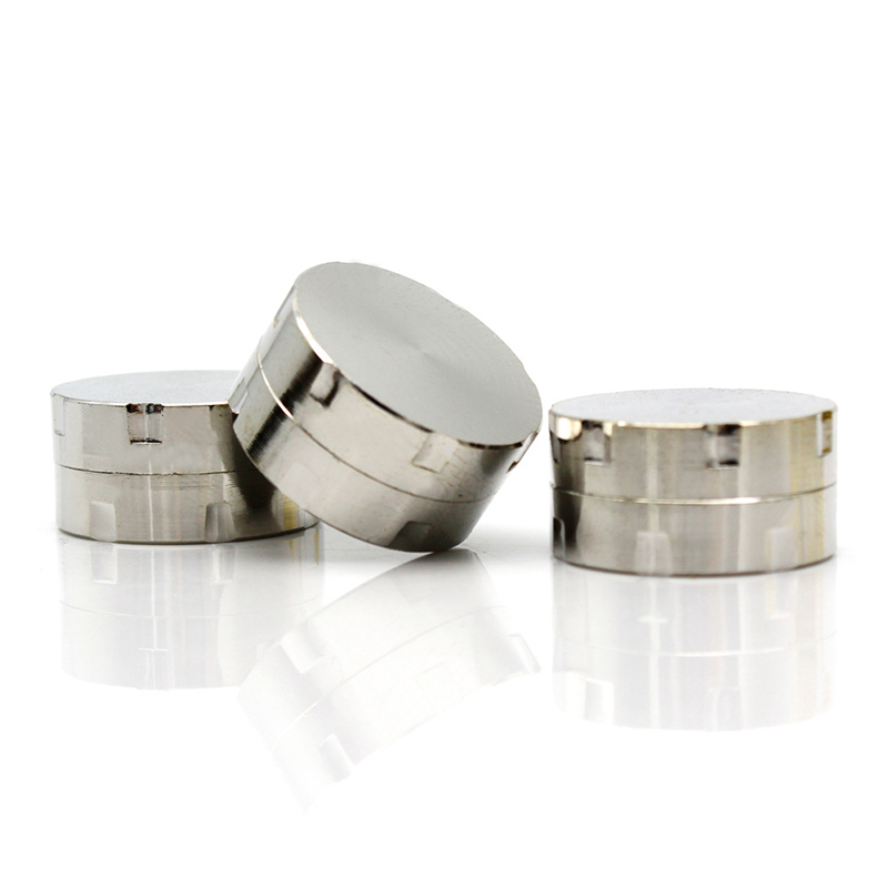 3X1.5cm Mini Herb Grinder Smoking Accessories 3 Layers Aluminium Alloy Metal Tobacco Grinders