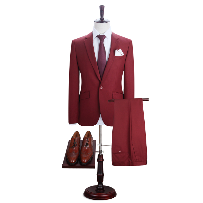 DARO 2019 Men Suits Blazer With Pants Slim Fit Casual One Button Jacket for Wedding T200319