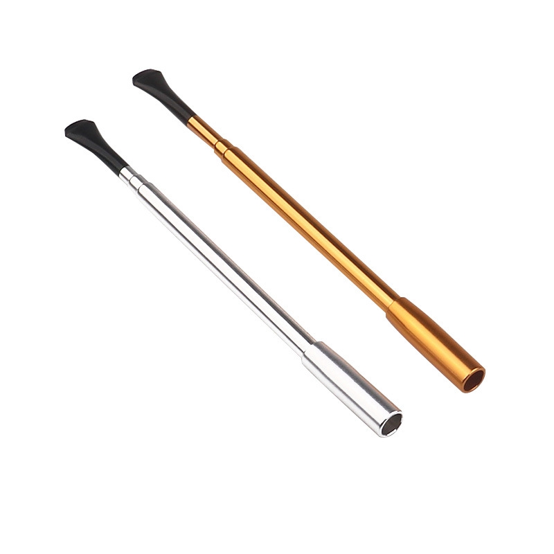 Telescopic Metal Tobacco Pipe Women Retractable Vintage Cigarette Long Slim Elegant Smoking Tube Portable Mouthpiece Holder for Lady 3 Color
Telescopic Metal Tobacco Pipe Women Retractable Vintage Cigarette Long Slim Elegant Smoking Tube Portable Mouthpiece Holder for Lady 3 Color