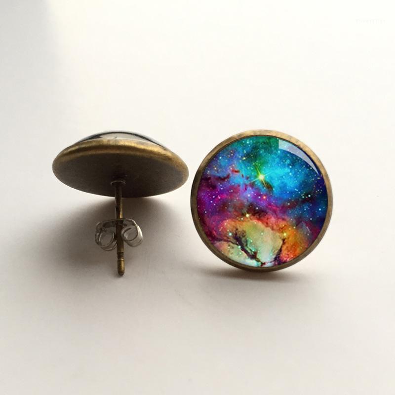 New ! Galaxy Nebula earring Outer Space Star Magic Cabochons Glass Jewelry post Personality earrings post earing1
New ! Galaxy Nebula earring Outer Space Star Magic Cabochons Glass Jewelry post Personality earrings post earing1