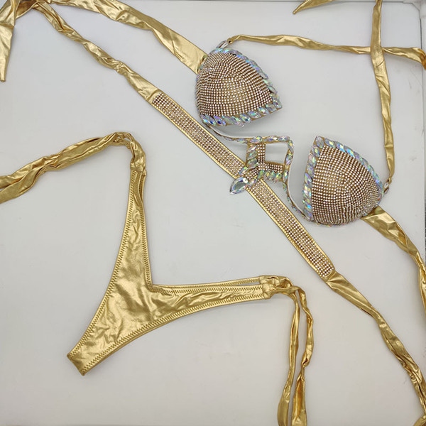 Women s bikini swimwear 2020 diamond attached bikini swimsuit diamond attached swimsuits sexy hot style bikinis European American bikini, White;black
Women s bikini swimwear 2020 diamond attached bikini swimsuit diamond attached swimsuits sexy hot style bikinis European American bikini, White;black