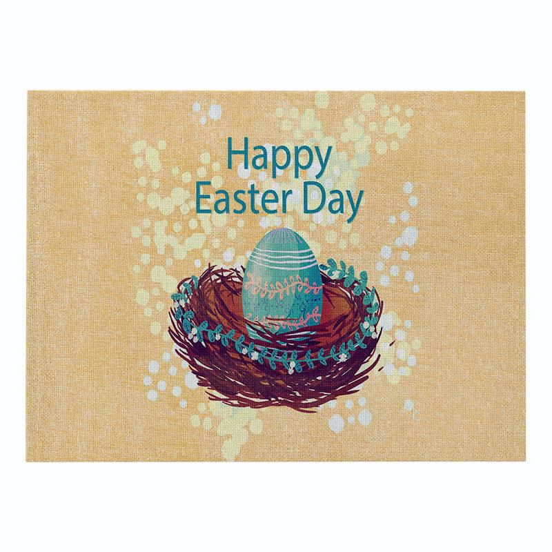 Tableware Mat Placemat Happy Easter Day For Kitchen Dining Table Waterproof Modern Pad Home Decor Accessories 30*40cm/pc
Tableware Mat Placemat Happy Easter Day For Kitchen Dining Table Waterproof Modern Pad Home Decor Accessories 30*40cm/pc