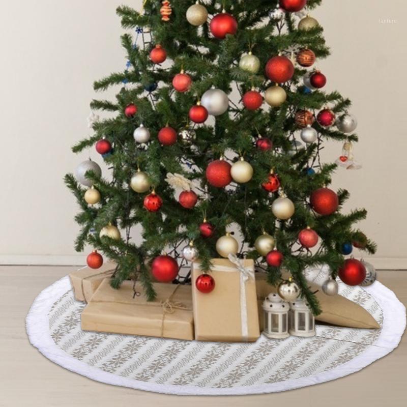 48Inch Christmas Tree Skirt Knitted Twist Skirt White Floor Mat Ornament Home Xmas Party New Year Christmas Tree Decoration1
48Inch Christmas Tree Skirt Knitted Twist Skirt White Floor Mat Ornament Home Xmas Party New Year Christmas Tree Decoration1