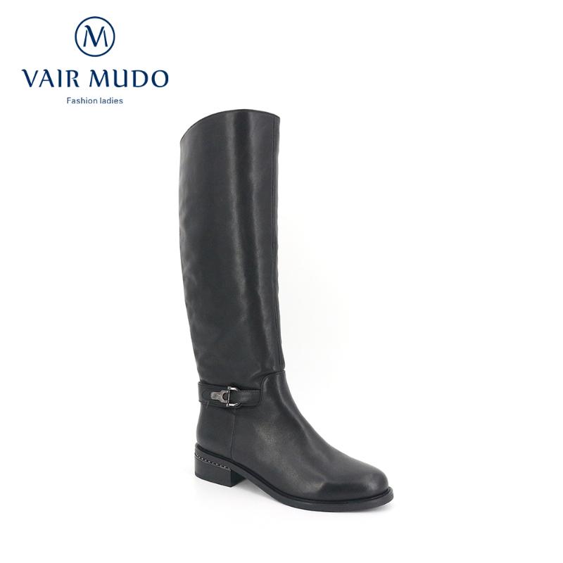 VAIR MUDO Top Quality Women Boots Shoes Elegant Knee-High Boots Women Shoes Genuine Leather Lining Short Plush Warm Winter ZT23, Black
VAIR MUDO Top Quality Women Boots Shoes Elegant Knee-High Boots Women Shoes Genuine Leather Lining Short Plush Warm Winter ZT23, Black
