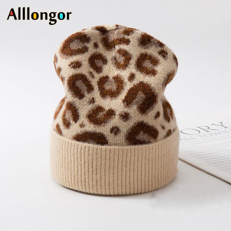 Soft Wool Leopard Beanies For Women Autumn New 2020 Winter Skull Cap Warm Knitted Hat Beanie Vintage Bonnet Femme Skullies, White
Soft Wool Leopard Beanies For Women Autumn New 2020 Winter Skull Cap Warm Knitted Hat Beanie Vintage Bonnet Femme Skullies, White