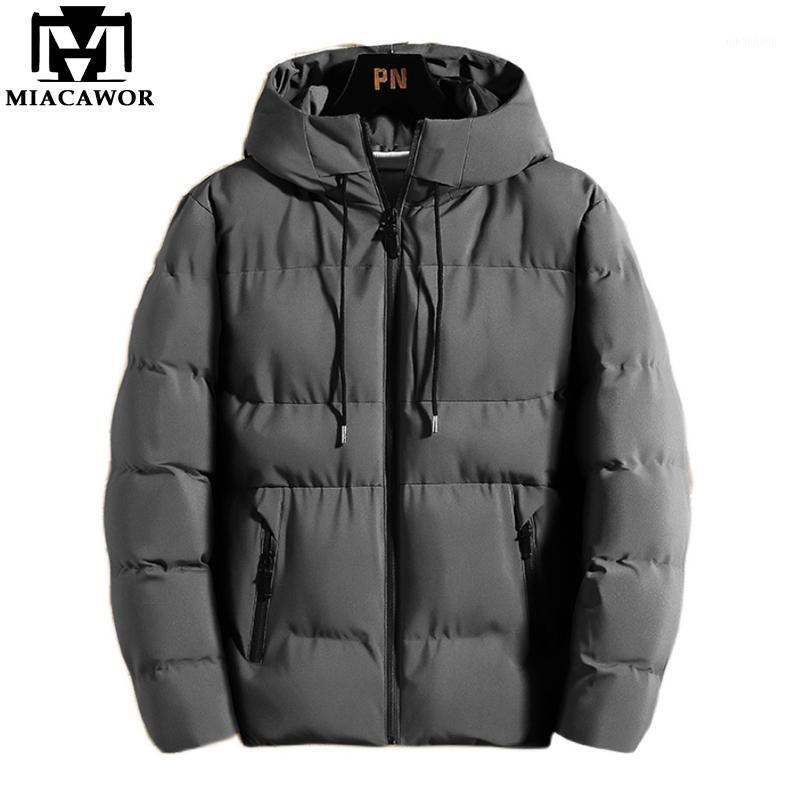 MIACAWOR 2020 New Winter Warm Jackets Men Hooded Windproof Down Parka Man Thicken Coats Men Casual Outwear J6681, Black
MIACAWOR 2020 New Winter Warm Jackets Men Hooded Windproof Down Parka Man Thicken Coats Men Casual Outwear J6681, Black