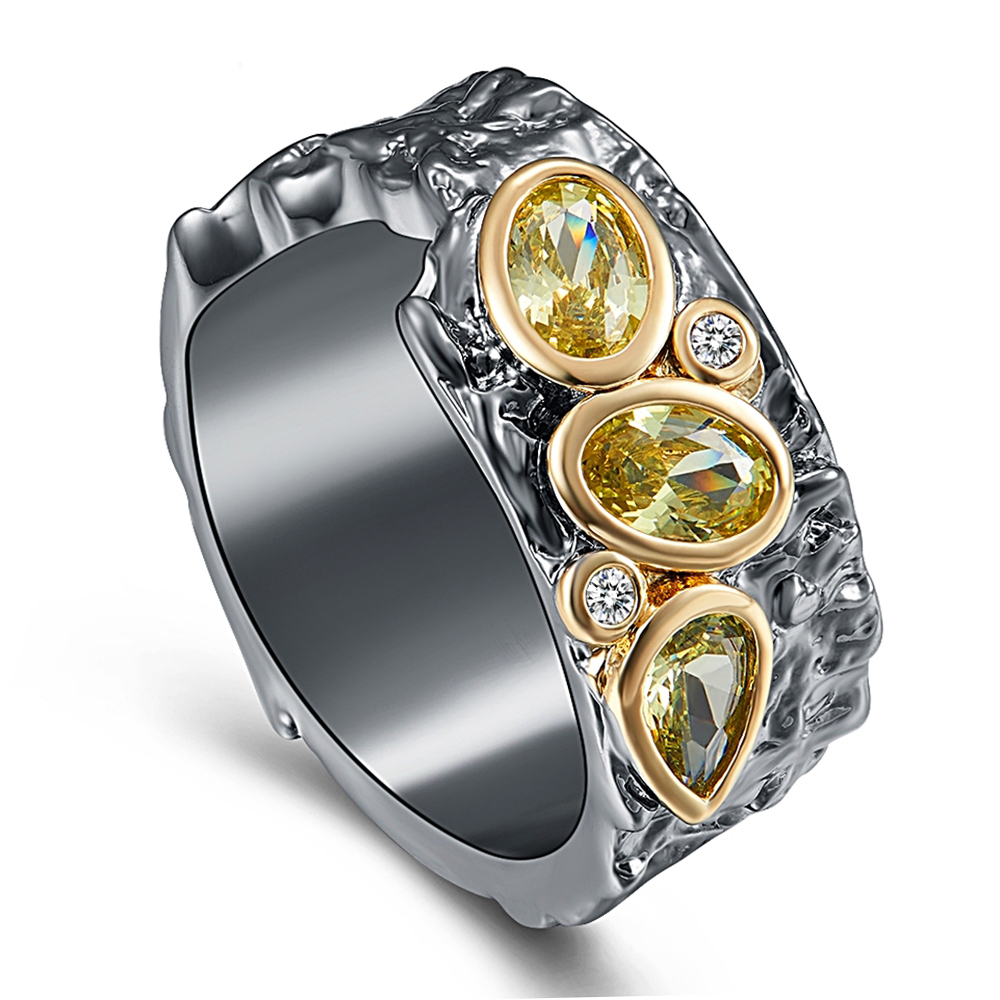 Dropshipping Rock Cool Ring Olivine crystal stone Black 2 tone Jewellery Luxury Rings Jewelry for women
Dropshipping Rock Cool Ring Olivine crystal stone Black 2 tone Jewellery Luxury Rings Jewelry for women