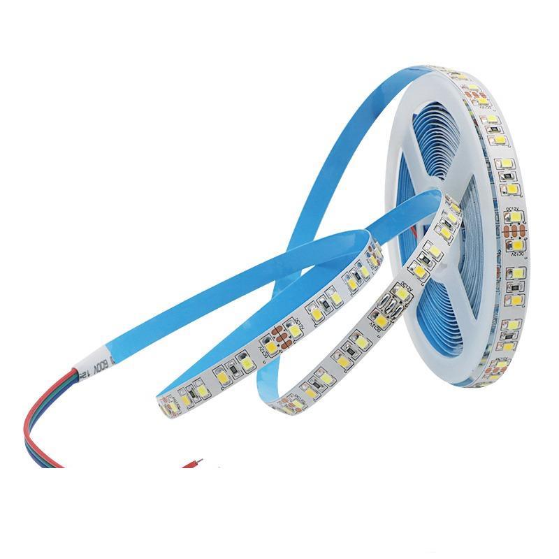 2835 SMD CCT LED Strip 120 LEDs m CW+WW Dual White Color Temperature Adjustable Flexible Tape Non-waterproof DC12V
2835 SMD CCT LED Strip 120 LEDs m CW+WW Dual White Color Temperature Adjustable Flexible Tape Non-waterproof DC12V