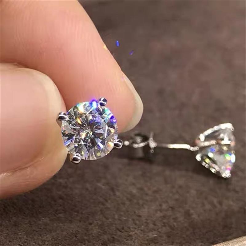 Stud Real 0.5 Carat Diamond Jewelry Garnet Earring For Women Solid S925 Sterling Silver Orecchini Bijoux 925 Earrings
Stud Real 0.5 Carat Diamond Jewelry Garnet Earring For Women Solid S925 Sterling Silver Orecchini Bijoux 925 Earrings