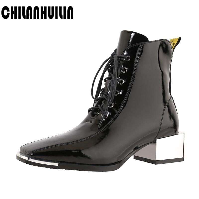 Fashion Lace-up Autumn Shoes Casual Cowboy Boots Genuine Leather Ankle Thick Heel Dress Botas Mujer, Beige
Fashion Lace-up Autumn Shoes Casual Cowboy Boots Genuine Leather Ankle Thick Heel Dress Botas Mujer, Beige