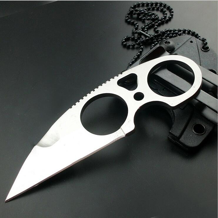 Top Quality Necklace Survival Knife 58-60HRC 9CR18MOV Steel Satin Blade Outdoor Hunting Tactical Knives Camping Outdoor EDC Tools
Top Quality Necklace Survival Knife 58-60HRC 9CR18MOV Steel Satin Blade Outdoor Hunting Tactical Knives Camping Outdoor EDC Tools