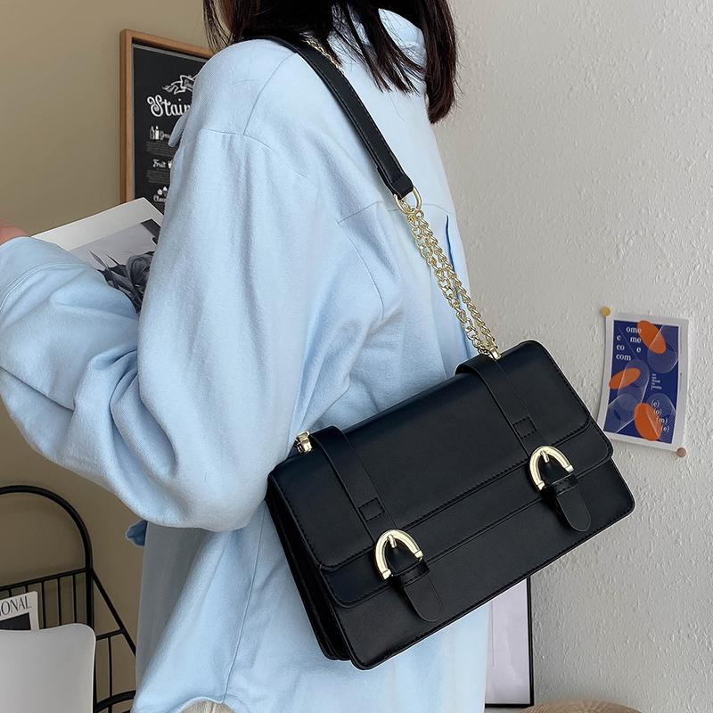 Famous Brands Women Small Pu Leather Shoulder Bag High Quality Ladies Crossbody Bags for Women Designer Female Messenger Bag New, Black
Famous Brands Women Small Pu Leather Shoulder Bag High Quality Ladies Crossbody Bags for Women Designer Female Messenger Bag New, Black