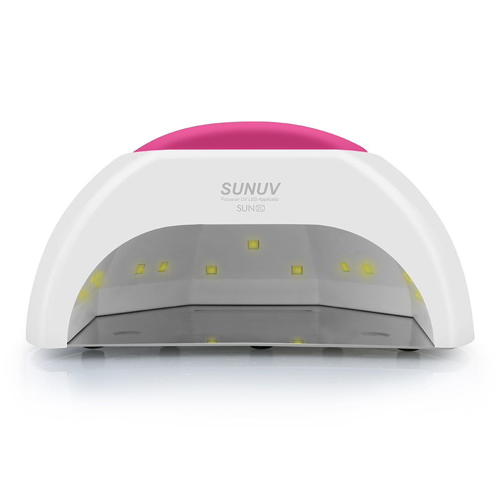 SUN2C LED Nail Lamp for Manicure 48W Nail Dryer Machine UV Lamp For Curing UV Gel Nail Polish With Motion sensing LCD Display 201026