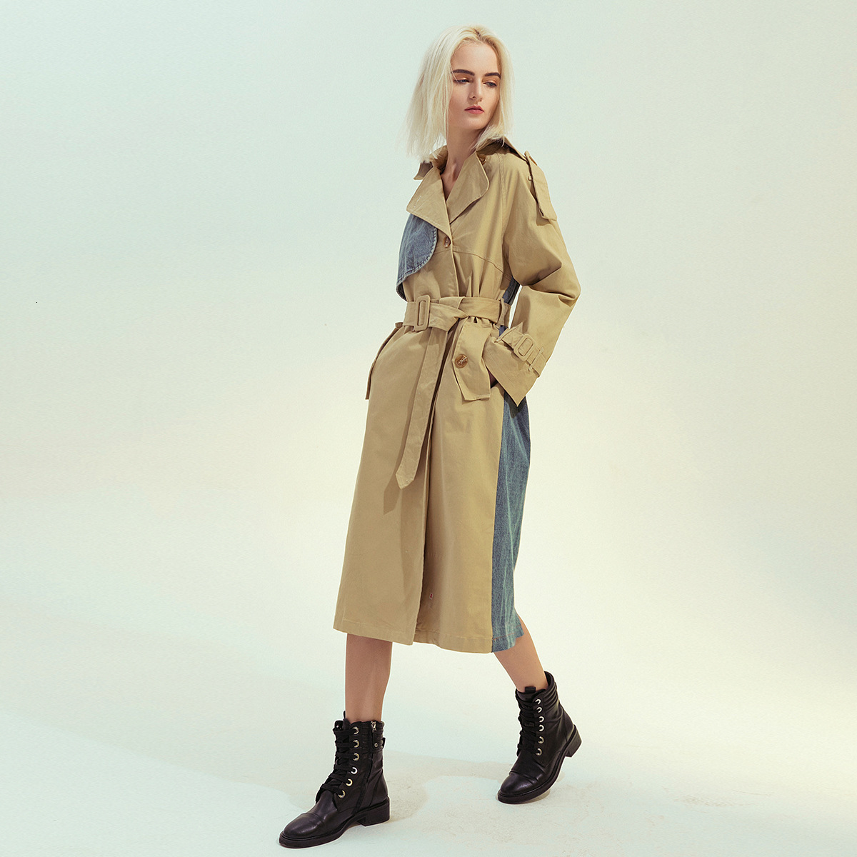 High Street Female Mid Long Trench Personality Shredded Cotton Coats Outerwear 2021 Spring Femme Fall Thin Clothing Bands V912, Haji
High Street Female Mid Long Trench Personality Shredded Cotton Coats Outerwear 2021 Spring Femme Fall Thin Clothing Bands V912, Haji