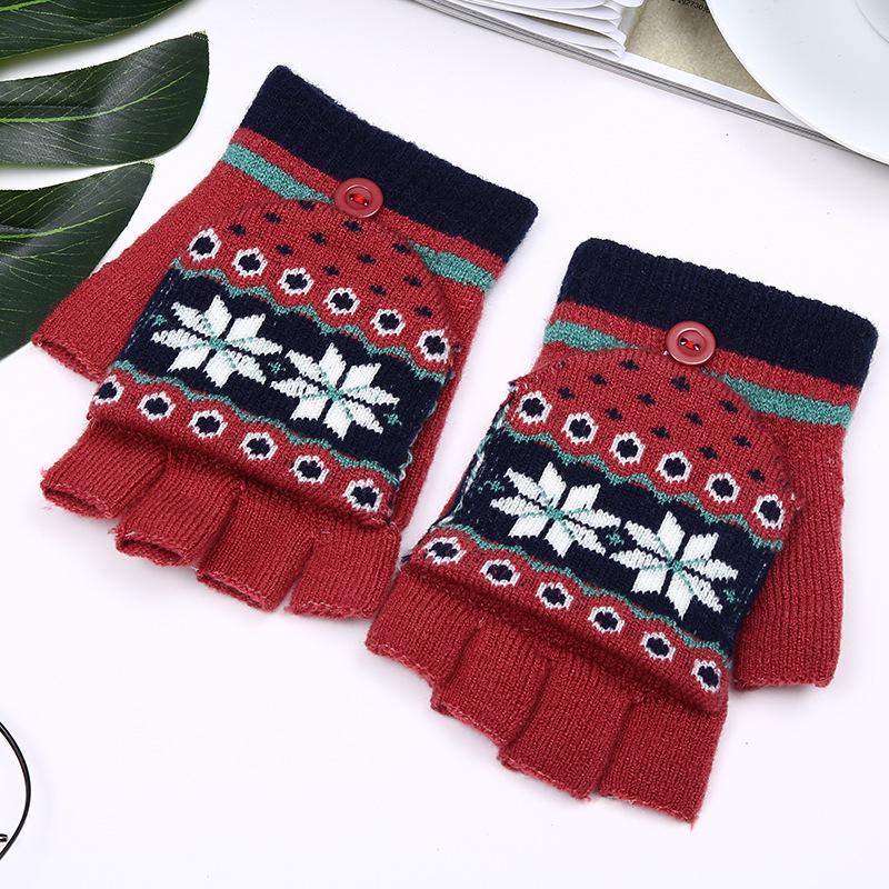 Autumn Winter Women's Knitted Fingerless Glove Girls Lovely Glove Winter Thicken Warm Semi-finger Driving Gloves
Autumn Winter Women's Knitted Fingerless Glove Girls Lovely Glove Winter Thicken Warm Semi-finger Driving Gloves