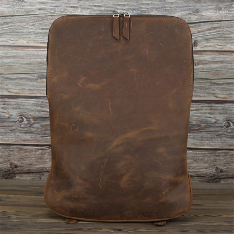 Nesitu High Quality New Vintage Large Capacity Brown Black Genuine Leather 14'' 15.6'' Laptop Women Men Backpack Travel Bag M0061
Nesitu High Quality New Vintage Large Capacity Brown Black Genuine Leather 14'' 15.6'' Laptop Women Men Backpack Travel Bag M0061