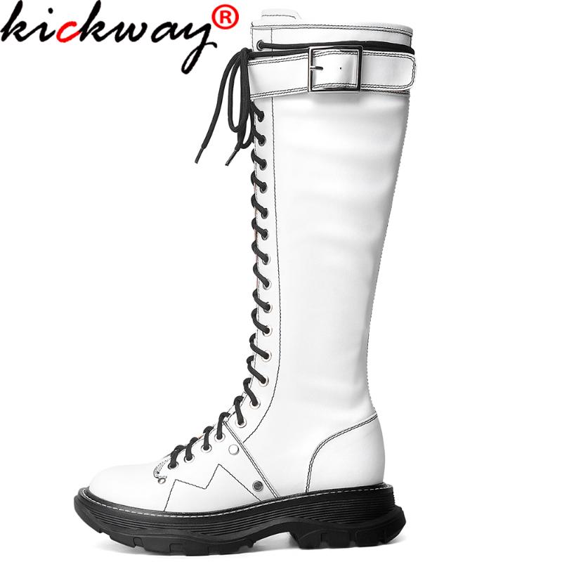 Kickway lace up buckle platform boots winter warm shoes women thick sole knee high boots women black gothic, Black fur in
Kickway lace up buckle platform boots winter warm shoes women thick sole knee high boots women black gothic, Black fur in