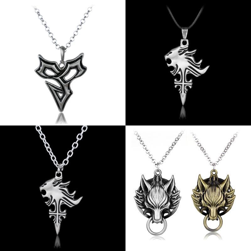 Chains Game Jewelry Cool Final Fantasy Necklace VII Cloud Wolf Head Logo Metal Exquisite X Tidus
Chains Game Jewelry Cool Final Fantasy Necklace VII Cloud Wolf Head Logo Metal Exquisite X Tidus