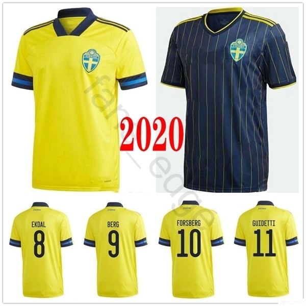 2020 Sweden Soccer Jersey GUIDETTI FORSBERG BERG EKDAL JOHANSSON JOHNSSON LARSSON Custom Swedish Home Away Adult Kids Football Shirt, Black;yellow
2020 Sweden Soccer Jersey GUIDETTI FORSBERG BERG EKDAL JOHANSSON JOHNSSON LARSSON Custom Swedish Home Away Adult Kids Football Shirt, Black;yellow