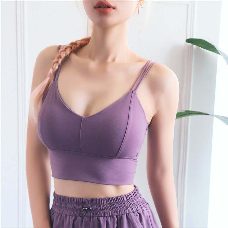 Sports Bra Padded High Impact Support Tops for Women Fashion Gym Tank Top Push Up Yoga Underwear Bra Fitness Workout Vest1, Purple
Sports Bra Padded High Impact Support Tops for Women Fashion Gym Tank Top Push Up Yoga Underwear Bra Fitness Workout Vest1, Purple