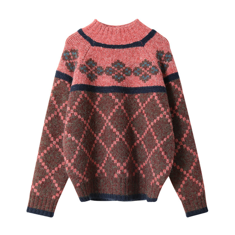 2021 New Winter Harajuku Lazying Pullovers Style Retro for Women Half Turtlenecks EOZJ, Pink
2021 New Winter Harajuku Lazying Pullovers Style Retro for Women Half Turtlenecks EOZJ, Pink