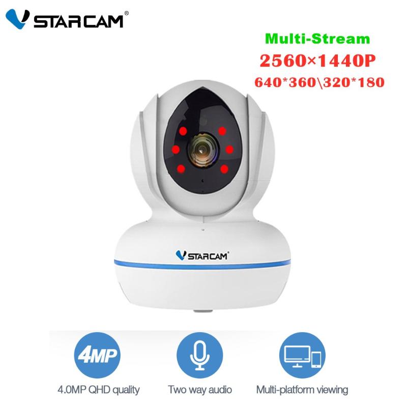 Vstarcam C22Q IP Camera 4MP IP Camera Wifi IR Night Vision Motion Alarm Video Surveillance Security H.265
Vstarcam C22Q IP Camera 4MP IP Camera Wifi IR Night Vision Motion Alarm Video Surveillance Security H.265