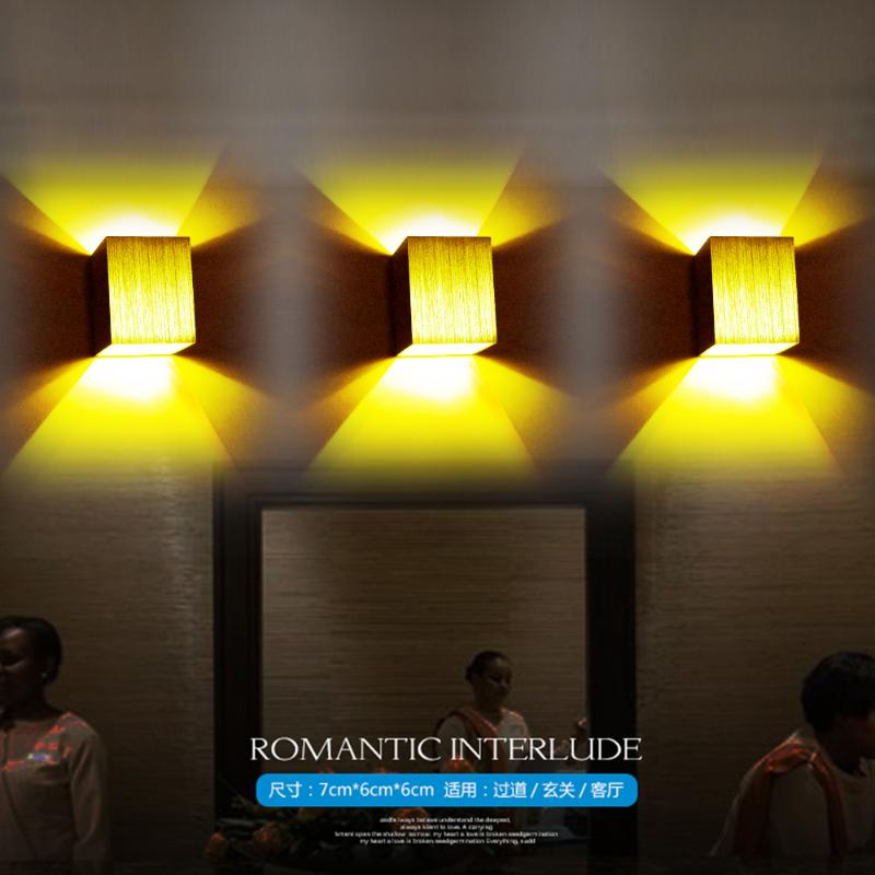 3W Led Wall Light Sconce with Driver Ressess in 60*60*75mm Aluminum Modern spotlight ceiling indoor bedroom House Hotel decor TW
3W Led Wall Light Sconce with Driver Ressess in 60*60*75mm Aluminum Modern spotlight ceiling indoor bedroom House Hotel decor TW