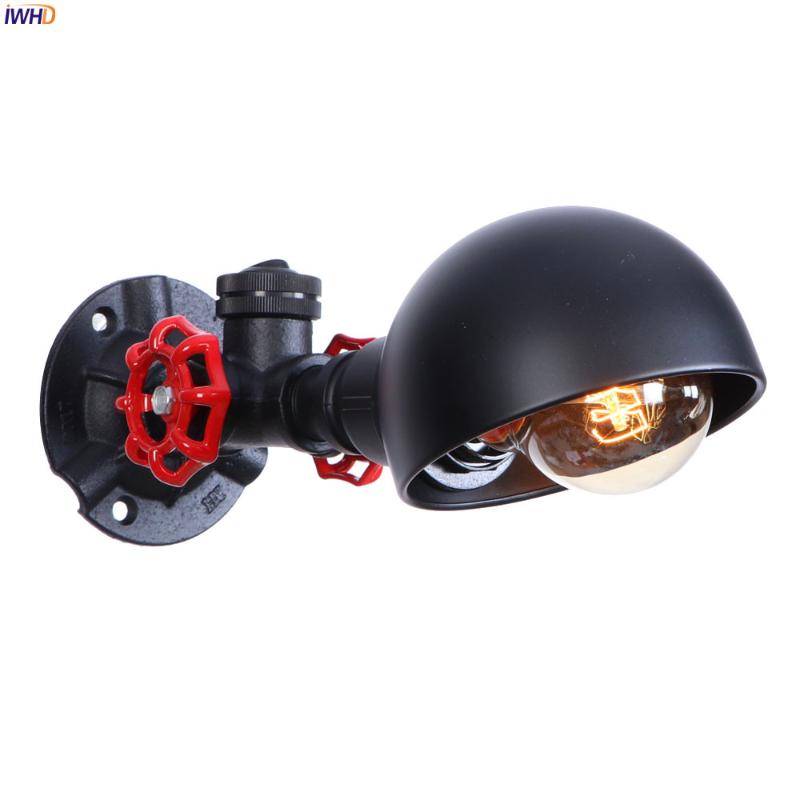 IWHD Iron Metal Loft LED Wall Lights Fixtures Home Lighting Industrial Water Pipe Lamp Edison Vintage Wall Light Sconces
IWHD Iron Metal Loft LED Wall Lights Fixtures Home Lighting Industrial Water Pipe Lamp Edison Vintage Wall Light Sconces