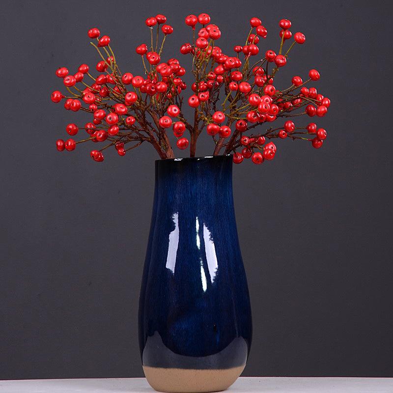 6pcs 55cm Hawthorn Fruit Honorable Elegant Ornamental Simulation Plant Pleasing To The Heart Wedding And Family Decoration Party, Green
6pcs 55cm Hawthorn Fruit Honorable Elegant Ornamental Simulation Plant Pleasing To The Heart Wedding And Family Decoration Party, Green