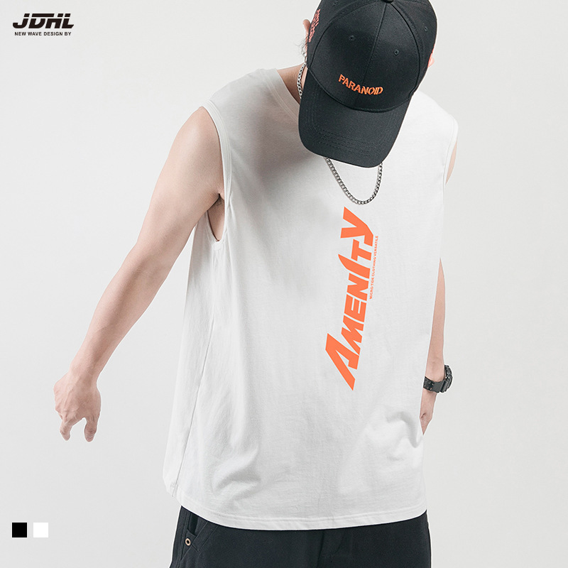 2021 New summer solid color with no sleeves Pure cotton shirt letter casual vest male fashion trend street 4I2Z, Black
2021 New summer solid color with no sleeves Pure cotton shirt letter casual vest male fashion trend street 4I2Z, Black