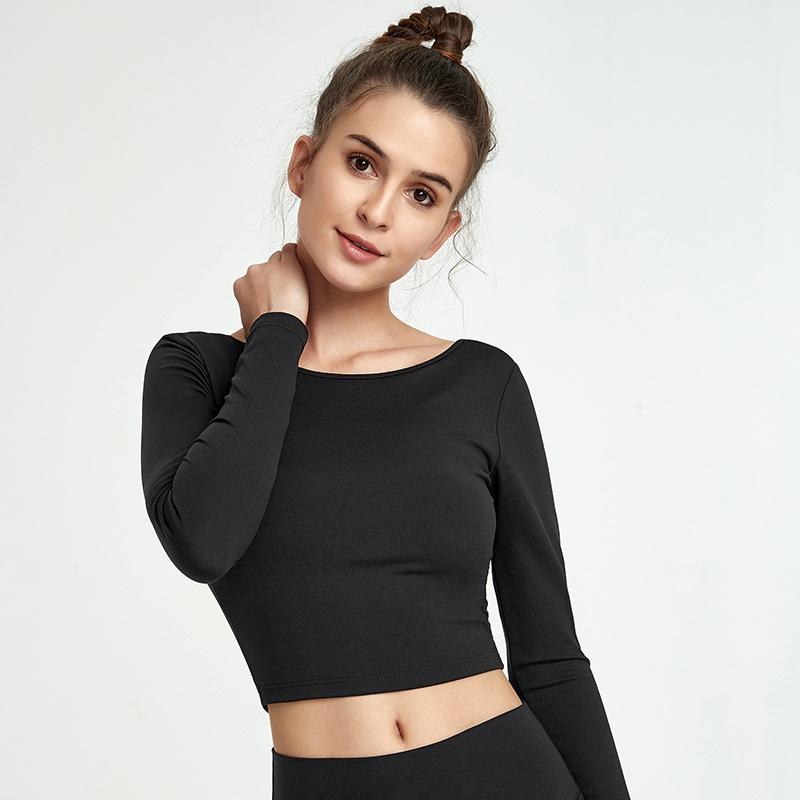 Yoga Shirt Crop Top Female Tank Tops Women Running Fitness Top Gym Shirts Padded Sportswear Long Sleeve Sport T-shirt Mesh, Black
Yoga Shirt Crop Top Female Tank Tops Women Running Fitness Top Gym Shirts Padded Sportswear Long Sleeve Sport T-shirt Mesh, Black