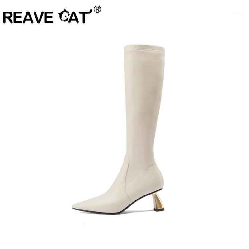 REAVE CAT REAVE CAT 2020 Size 33-43 Genuine Leather Women boots Small Stiletto heels Pointed toe Ladies Winter knee high A32381, Black flock fur
REAVE CAT REAVE CAT 2020 Size 33-43 Genuine Leather Women boots Small Stiletto heels Pointed toe Ladies Winter knee high A32381, Black flock fur