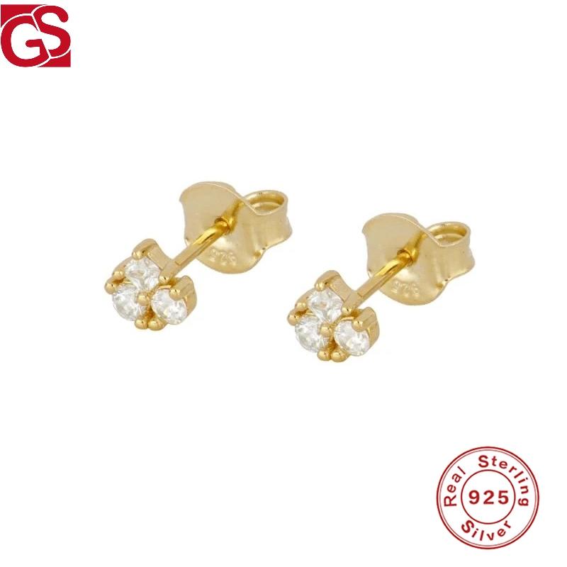 GS Crystal Stud Earrings 925 Sterling Silver Earrings for Women 2021 Luxury Pendientes Fine Jewelry For Ladies Support Reseller
GS Crystal Stud Earrings 925 Sterling Silver Earrings for Women 2021 Luxury Pendientes Fine Jewelry For Ladies Support Reseller