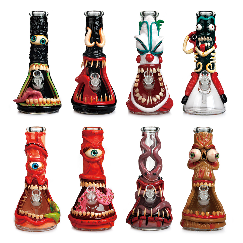 3D Painting Bong monster Glass Water Pipe 7mm Thick 12.5" Tall Beaker Bong Dab Oil Rigs Big Beaker Hookahs water bongs
3D Painting Bong monster Glass Water Pipe 7mm Thick 12.5" Tall Beaker Bong Dab Oil Rigs Big Beaker Hookahs water bongs