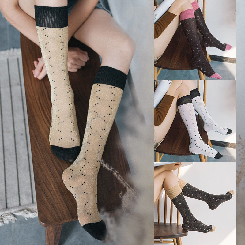 Autumn and Winter New Style Candy-colored Nylon Fashion Gold Silk Stockings Straight Girls socks, Mixed color
Autumn and Winter New Style Candy-colored Nylon Fashion Gold Silk Stockings Straight Girls socks, Mixed color
