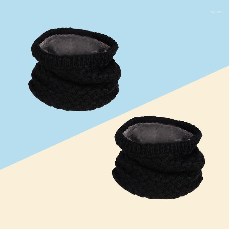2pcs Unisex Black Winter Neckerchief Warm Knit Neck Circle Scarf Chunky Thick Circle Loop Scarf (Dark Grey)1
2pcs Unisex Black Winter Neckerchief Warm Knit Neck Circle Scarf Chunky Thick Circle Loop Scarf (Dark Grey)1