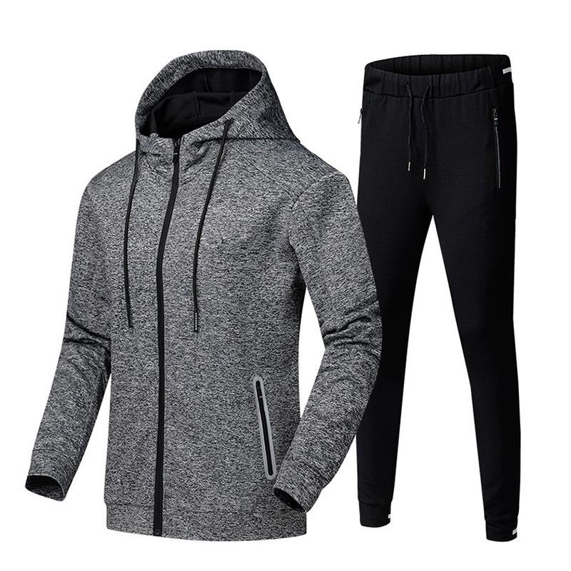 Autumn Winter 2 Piece Men Sports Size 5XL Tracksuit Workout Jogger Running Suit Gym Fitness Clothing Casual Men's Set, Black coat
Autumn Winter 2 Piece Men Sports Size 5XL Tracksuit Workout Jogger Running Suit Gym Fitness Clothing Casual Men's Set, Black coat