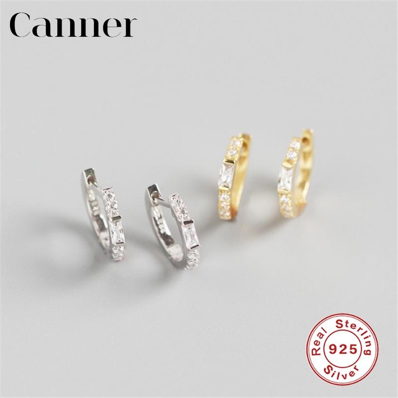 European and American Gold Silver color INS Crystal Zircon Small Hoop Earrings for Women 925 silver Earrings Fashion Jewelry
European and American Gold Silver color INS Crystal Zircon Small Hoop Earrings for Women 925 silver Earrings Fashion Jewelry