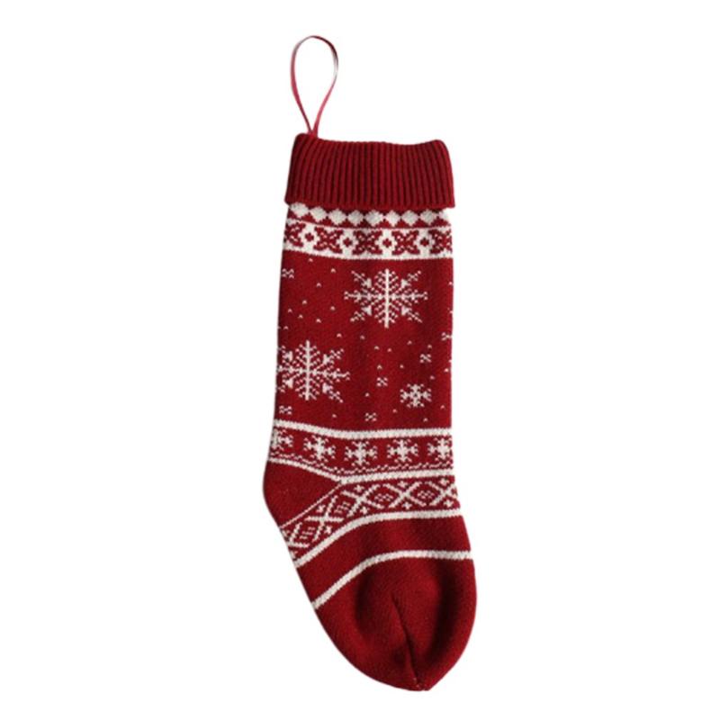 New Hanging Ornaments Wool Snowflake Christmas Tree Gift Bag Decorative Socks Big Candy Bag Christmas Stockings
New Hanging Ornaments Wool Snowflake Christmas Tree Gift Bag Decorative Socks Big Candy Bag Christmas Stockings