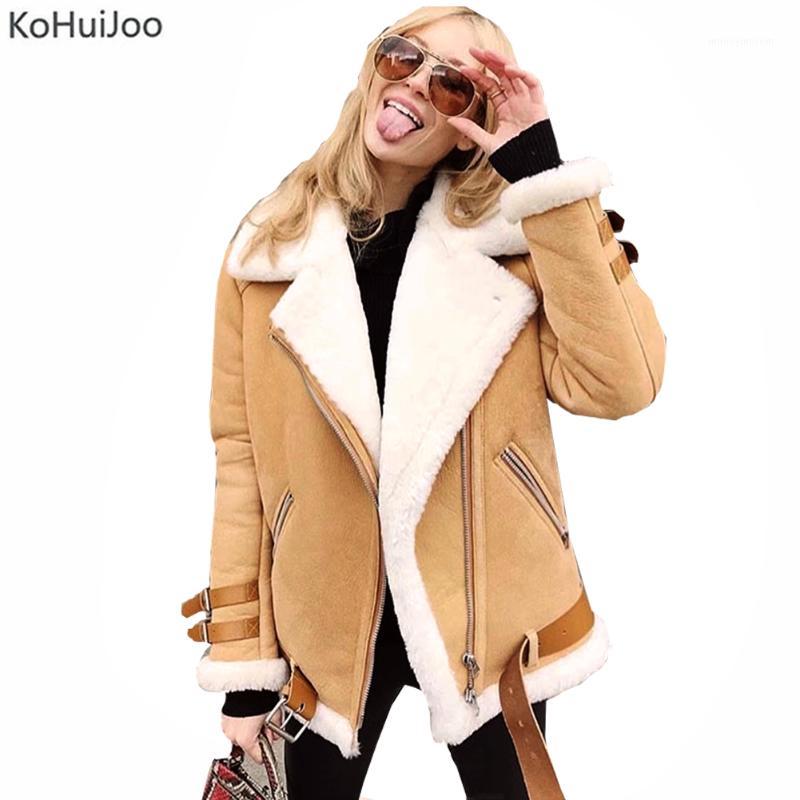 KoHuiJoo Imitation Sheepskin Coaty Women Winter Zipper Fur Collar Faux Suede Lambs Wool Jackets Thickened Cotton Parkas Female1, Beige
KoHuiJoo Imitation Sheepskin Coaty Women Winter Zipper Fur Collar Faux Suede Lambs Wool Jackets Thickened Cotton Parkas Female1, Beige
