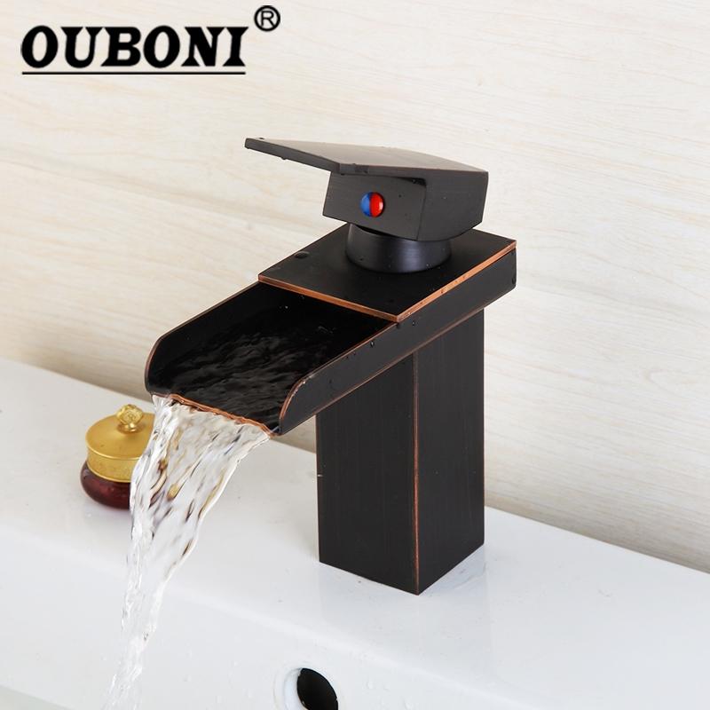 OUBONI ORB Bathroom Faucet Waterfall Spout Basin Mixer CounterTop Tap Bathroom Basin Sink Faucet Single Handle
OUBONI ORB Bathroom Faucet Waterfall Spout Basin Mixer CounterTop Tap Bathroom Basin Sink Faucet Single Handle