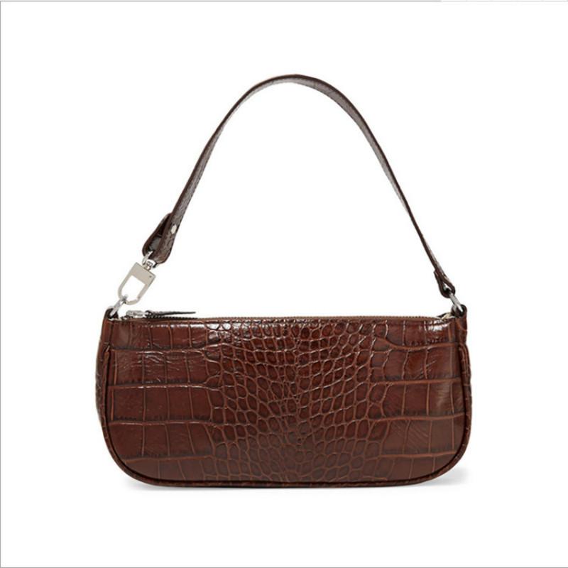 Fashion Popular Crocodile Pattern Handbag Shoulder Bag Underarm Bag Diagonal Baguette Small Shoulder Woman, White
Fashion Popular Crocodile Pattern Handbag Shoulder Bag Underarm Bag Diagonal Baguette Small Shoulder Woman, White