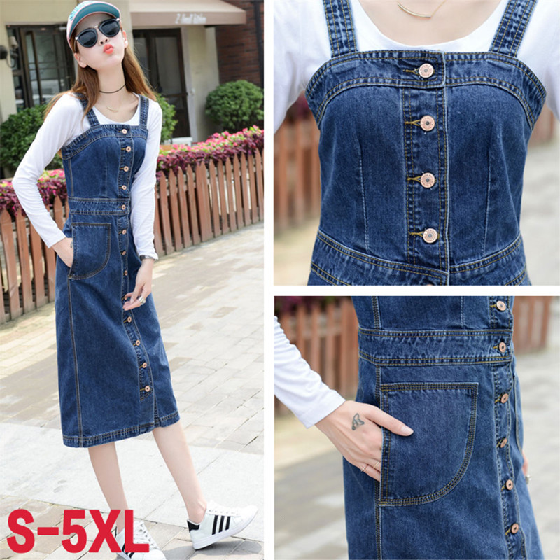 2021 New Plus Size 5xl Spring Autumn Spaghetti Strap Es Women Loose Casual Long Denim Sun Overalls Y159 8ud6, Blue
2021 New Plus Size 5xl Spring Autumn Spaghetti Strap Es Women Loose Casual Long Denim Sun Overalls Y159 8ud6, Blue