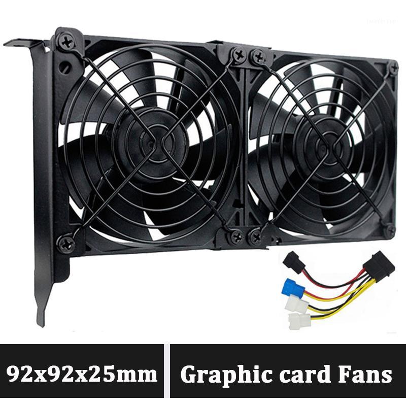 Gdstime Universal VGA Cooling Fan Dual 90mm 3.5inch DC 12V Desktop Computer Chassis PCI Graphics Card Double Fan 9CM1
Gdstime Universal VGA Cooling Fan Dual 90mm 3.5inch DC 12V Desktop Computer Chassis PCI Graphics Card Double Fan 9CM1