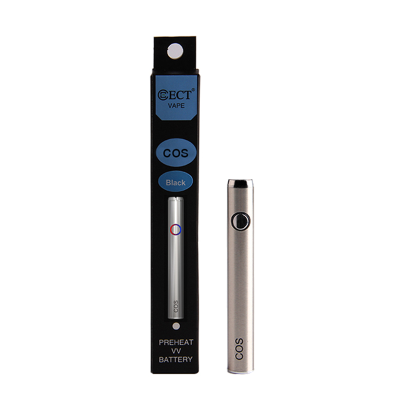 New design ECT COS vape pen battery 510 thread rechargeable battery for Ceramic Cartridge
New design ECT COS vape pen battery 510 thread rechargeable battery for Ceramic Cartridge