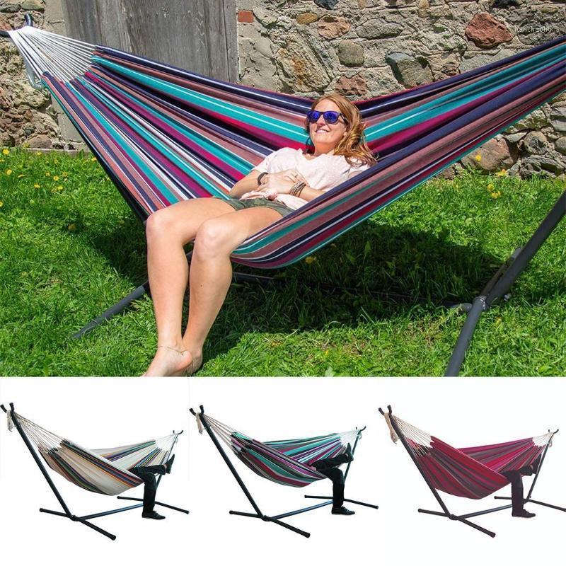 Portable Outdoor Camping Hammock Comfort Durability Striped Hanging Chair Large Hammocks Chair for adult Backpacking Travel1
Portable Outdoor Camping Hammock Comfort Durability Striped Hanging Chair Large Hammocks Chair for adult Backpacking Travel1