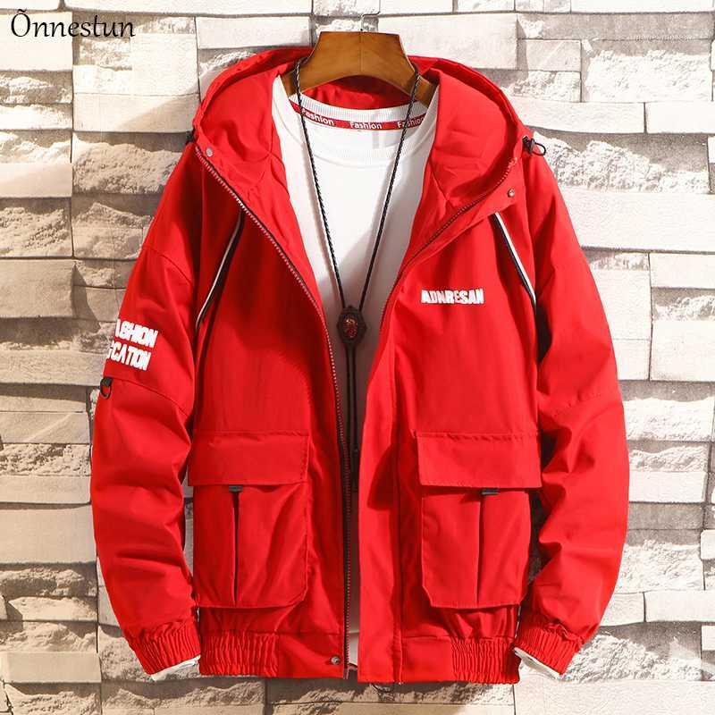 Onnestun Men Jackets Coat Autumn New Streetwear Men Clothing Harajuku Patchwork Windbreakers With Hooded korean Style Jacket1, Black
Onnestun Men Jackets Coat Autumn New Streetwear Men Clothing Harajuku Patchwork Windbreakers With Hooded korean Style Jacket1, Black
